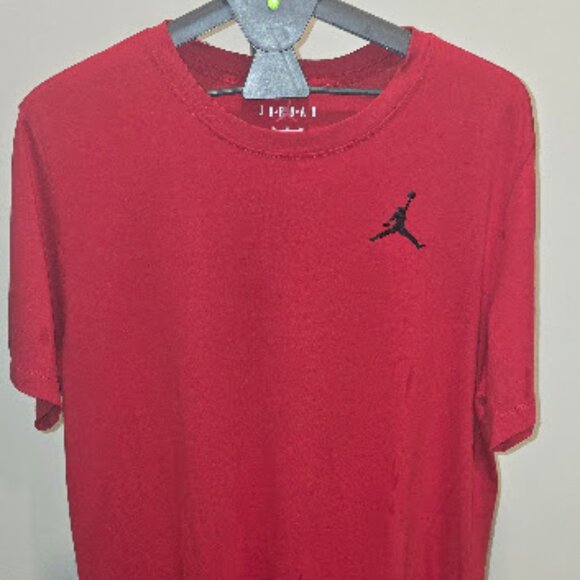 *NEW* Jordan Sportswear Air Jumpman Men's Athletic Casual T-Shirt Red/Black XL - Picture 1 of 3